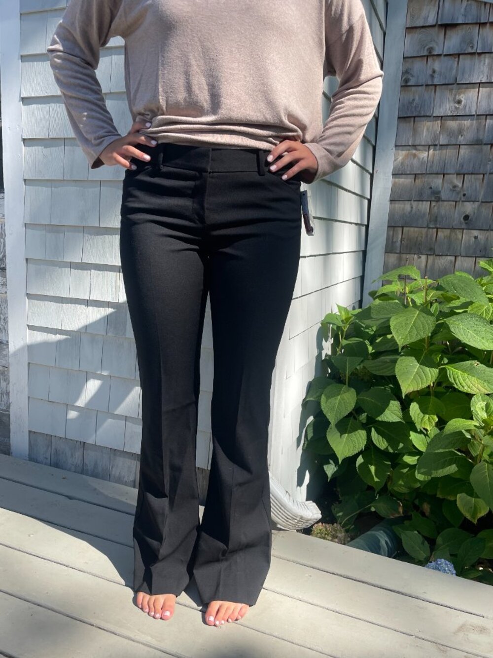 Theory Black Wool Dress Pants, NWT, size 8